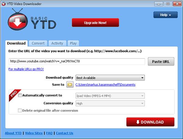Youtube download free for mac